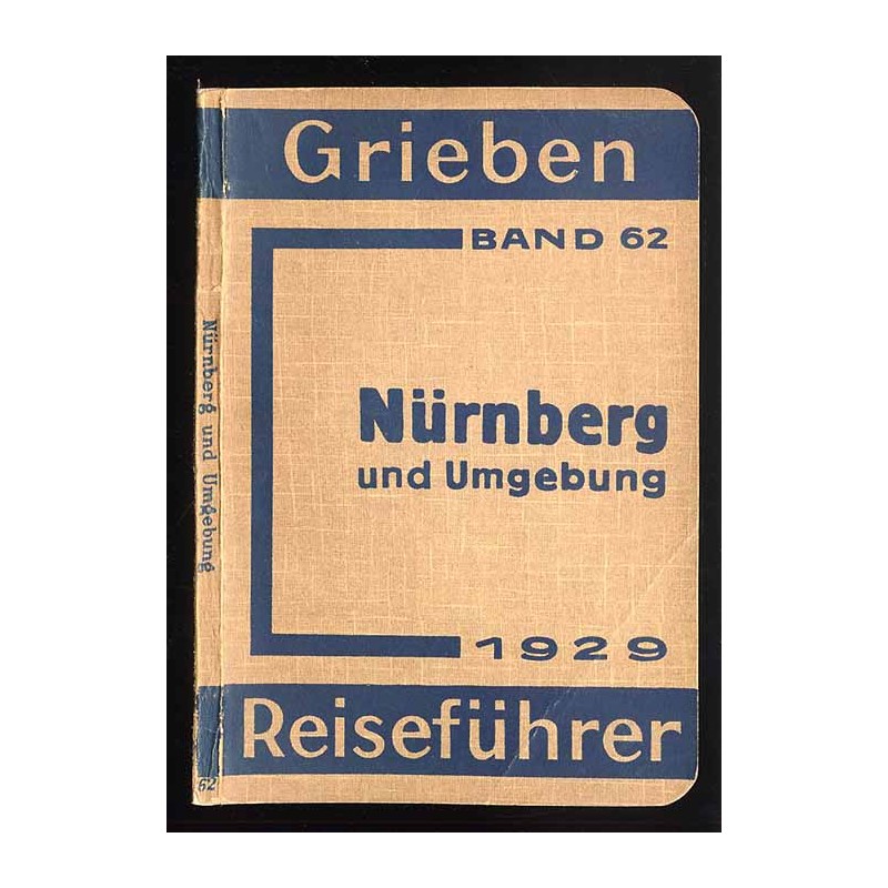 [Grieben] Nürnberg und Umgebung mit Angaben für Automobilisten