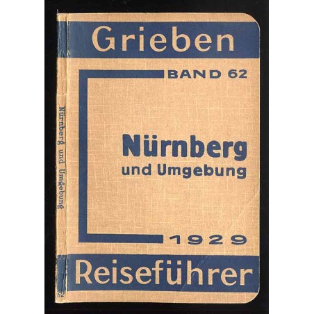 [Grieben] Nürnberg und Umgebung mit Angaben für Automobilisten