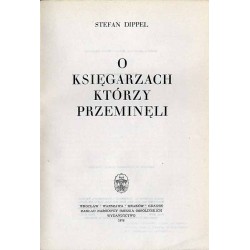 O księgarzach którzy przeminęli