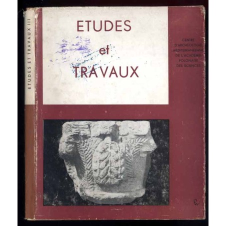 Studia i Prace  Études et Travaux. T.3 (1969)