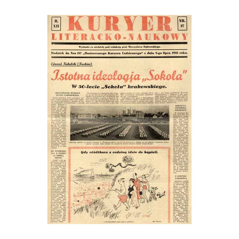 Kuryer Literacko-Naukowy. R.12 (1935). Nr 27 (8 lipca 1935)