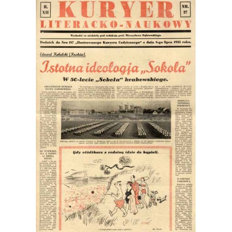 Kuryer Literacko-Naukowy. R.12 (1935). Nr 27 (8 lipca 1935)