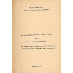 Historia kultury materialnej Polski w zarysie. 3 vol