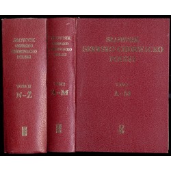 Słownik serbsko-chorwacko-polski [Srpskohrvatsko poljski rječnik]. 2t. w 2 vol. T.1: A-M. T.2: N - Ż