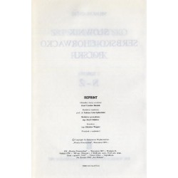 Słownik serbsko-chorwacko-polski [Srpskohrvatsko poljski rječnik]. 2t. w 2 vol. T.1: A-M. T.2: N - Ż