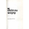 W obliczu wojny. Z prasy polskiej 1939 roku