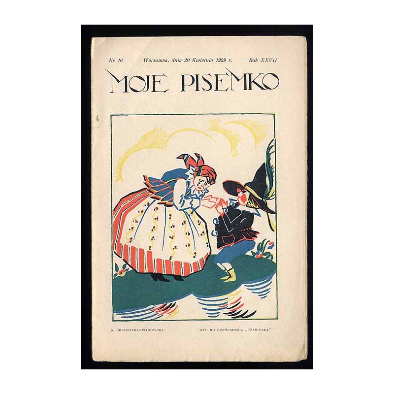 Moje Pisemko. R.27 (1929). Nr 16 (20 kwietnia 1929)