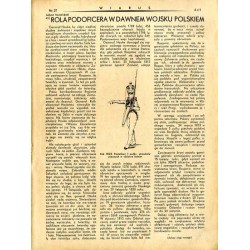 Wiarus. Organ Korpusu Podoficerów Zawodowych Wojska Lądowego, Marynarki Wojennej i Korpusu Ochrony Pogranicza. R.6 (1935). Nr 27