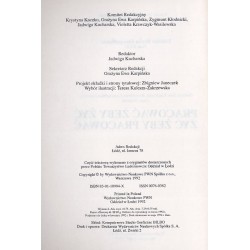 Pracować żeby żyć. Żyć żeby pracować