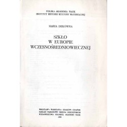 Szkło w Europie wczesnośredniowiecznej