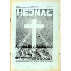 "Hejnał". Miesięcznik wiedzy duchowej. R. 9 (1937). Z. 8 (Sierpień 1937)