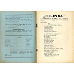 "Hejnał". Miesięcznik wiedzy duchowej. R. 9 (1937). Z. 8 (Sierpień 1937)