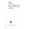 Karol Estreicher (st.) twórca "Bibliografii polskiej"