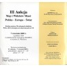 "Rempex" Dom Aukcyjny w Warszawie, ul. Karowa 31. III Aukcja Map i Widoków Miast Polska-Europa-Świat. 7 września 2005 r., godz.