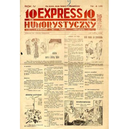 Express Humorystyczny. R.4 (1933). Nr 4 (126) / Emden: Przygody donżuana Pechnickiego
