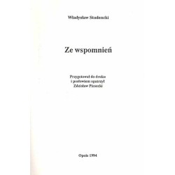 Ze wspomnień