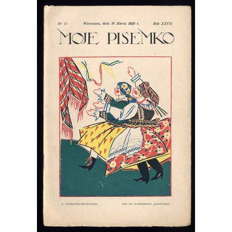 Moje Pisemko. R.27 (1929). Nr 11 (16 marca 1929)