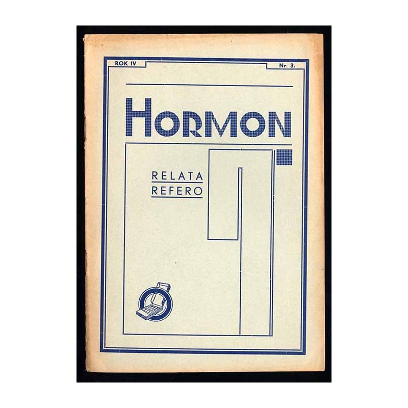 Hormon. R.4 (1935). Nr 3