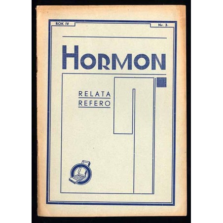 Hormon. R.4 (1935). Nr 3