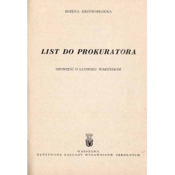 List do prokuratora. Opowieść o Ludwiku Waryńskim