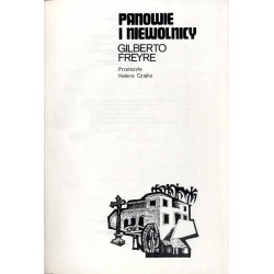 Panowie i niewolnicy / Brazylia