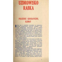 Rabka-Zdrój. Informator 1979 r