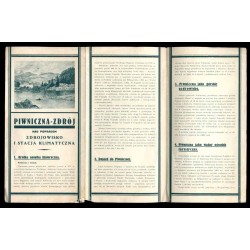 Piwniczna-Zdrój nad Popradem. Zdrojowisko i stacja klimatyczna