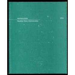 Hochschule für Bildende Künste Braunschweig / Meisterschüler Studenci klasy mistrzowskiej 1994
