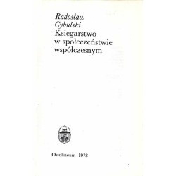 Księgarstwo w społeczeństwie współczesnym