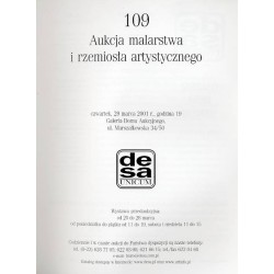 Dom Aukcyjny DESA UNICUM. 109 Aukcja malarstwa i rzemiosła artystycznego