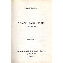 Tańce kaszubskie. Z.4