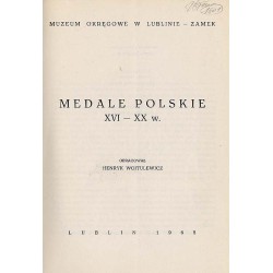 Medale polskie XVI - XX w