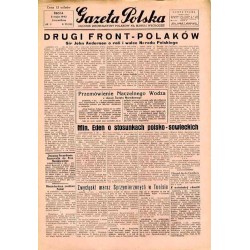 Gazeta Polska. Dziennik informacyjny Polaków na Bliskim Wschodzie. R.3 (1943). Nr 105 (544) (5 maja 1943)