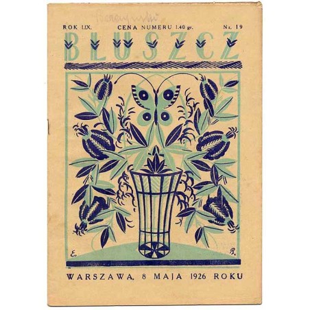 Bluszcz. Pismo tygodniowe ilustrowane dla kobiet. R.59 (1926). Nr 19 (8 maja 1926)