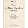 700 Jahre St. Maria Magdalena 1226-1926. Streifzüge durch ihre Vergangenheit, ihren Bau und ihre Gegenwart [Breslau / Wrocław]