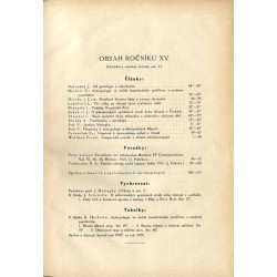 Národopisný Věstník Českoslovanský. R.15 (1922). Sborník prací věnovaných MUDru Jindř. Matiegkovi, ř.v. profesoru české universi