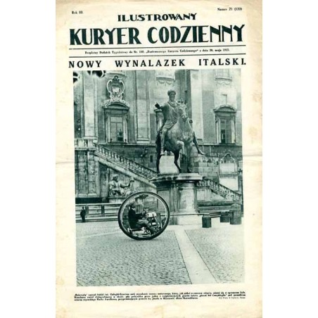 Ilustrowany Kurier Codzienny. Bezpłatny dodatek tygodniowy "Ilustrowanego Kuriera Codziennego" do nr 140. R.3 (1927). Nr 21 (122
