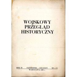 Wojskowy Przegląd Historyczny. R. 3 (1958). Nr 4 (90) (Październik - Grudzień 1958)