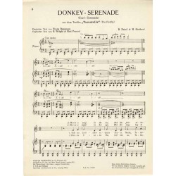 Donkey-Serenade (Esel-Serenade) aus dem Tonfilm "Tarantella" (The Firefly)