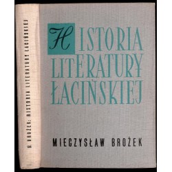 Historia literatury łacińskiej w starożytności. Zarys
