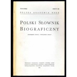 Polski słownik biograficzny. T.29/1 z.120: Przerębski Samuel - Przyjemski Ignacy