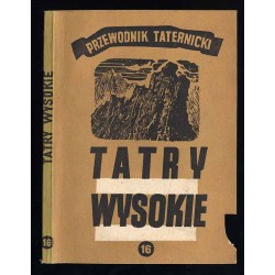 Tatry Wysokie. Przewodnik taternicki. Cz. 16: Rozdziele - Czerwona Ławka