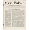 Myśl Polska. Dwutygodnik poświęcony życiu i kulturze narodu  Polish Thought. Fortnightly review. [R.5] (1945). Nr 93 (20 czerwc