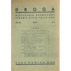Droga. Miesięcznik poświęcony sprawie życia polskiego. R.13 (1934). Nr 6
