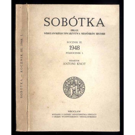 Sobótka. R.3 (1948). Półrocznik 1