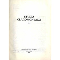 Studia Claromontana. 2 (1982)