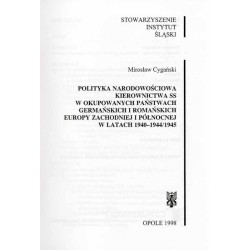 Polityka narodowościowa kierownictwa SS w okupowanych państwach germańskich i romańskich Europy Zachodniej i Północnej w latach