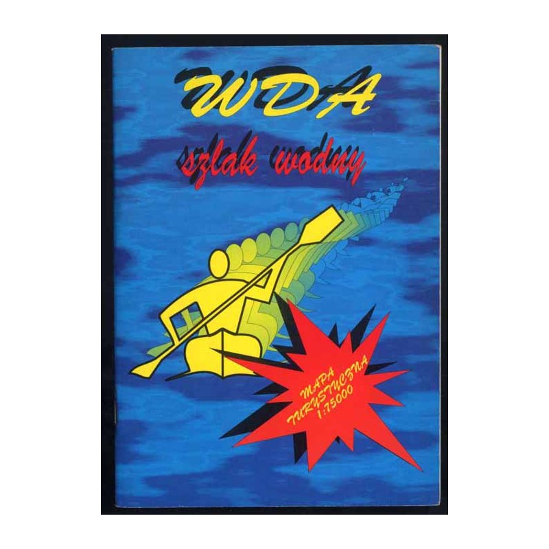 Wda. Szlak wodny. Mapa turystyczna 1:75.000
