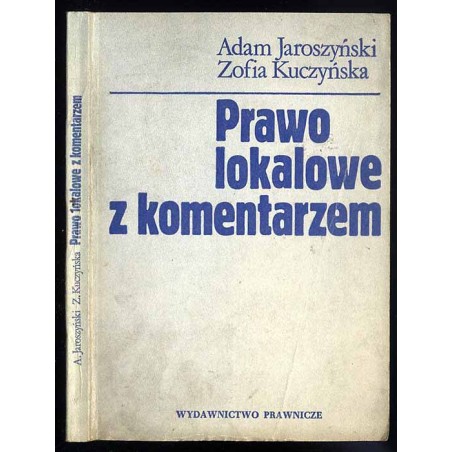 Prawo lokalowe z komentarzem