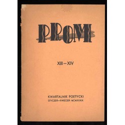 Prom. Kwartalnik poetycki. R.8 (I-IV 1939) nr 13-14 (1-2)